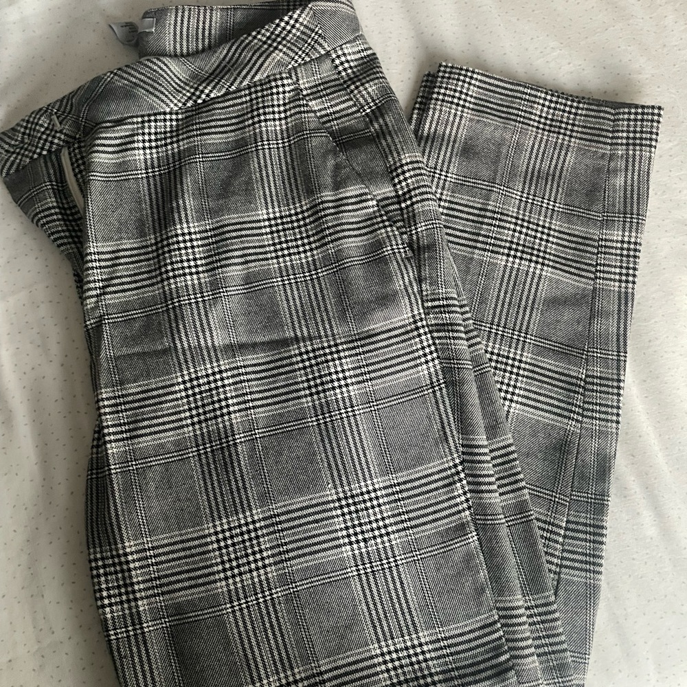 H&M plaid pants